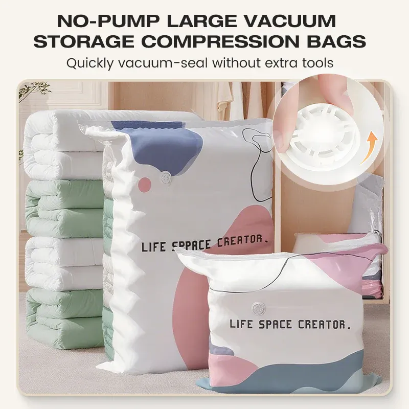 Large-Capacity Vacuum Bags &ndash; space saving solution